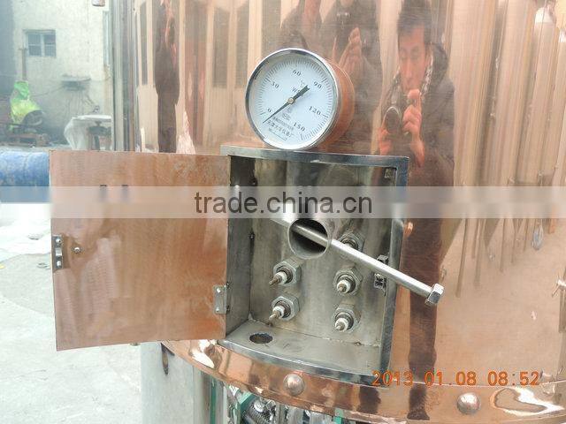 beer equipment with CE&ISO. stainless steel 304 red copper