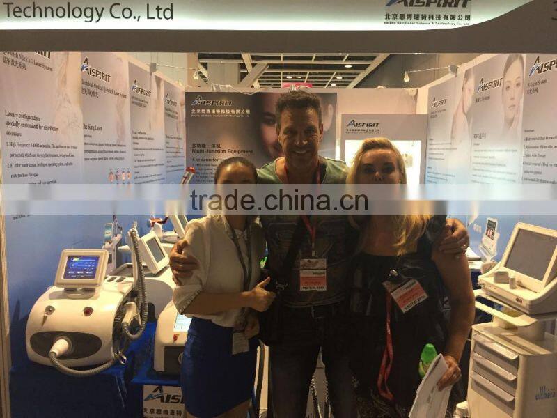 OEM IPL shr hair removal machine Q switched nd yag laser tattoo removal machine