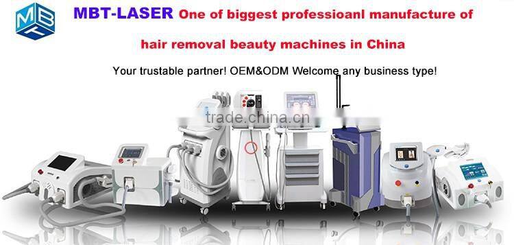 Two handles hair removal machine for removal hair permanently