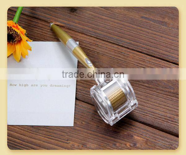 derma zgts roller gold skin roller micro needle pen for skin care