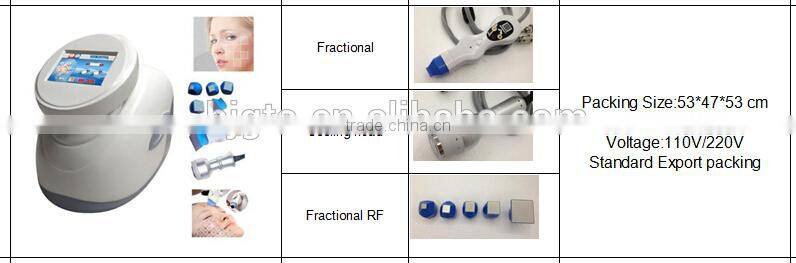2015 desktop Fractional RF beauty machine