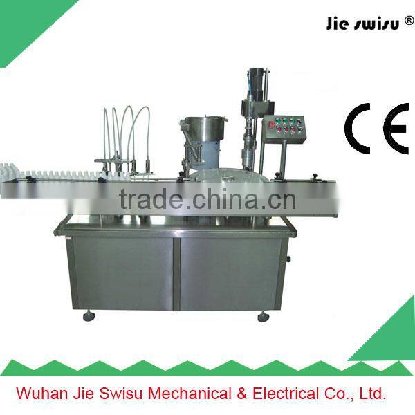 E liquid filling and capping production line