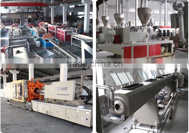 2015 plastic pvc extrusion profile for windows