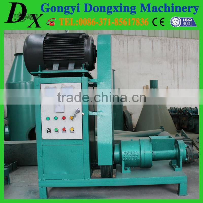 factory direct sale no chemical binder extruding briquette machine