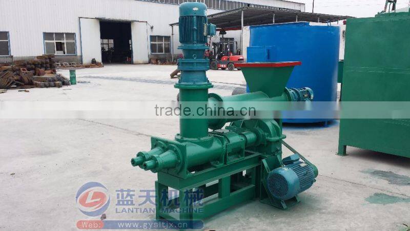 New Design And Reasonable Price Bamboo Charcoal Briquette Screw Extrude Machine