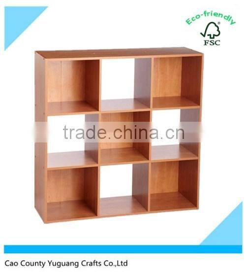 wooden display cabinet hollow-out