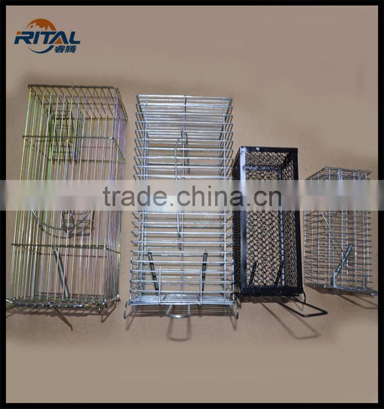 Automatic Metal Mouse Cage Trap/Multi-Catch Mouse Rat Trap