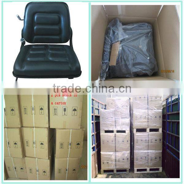 NEW UNIVERSAL VINYL FORKLIFT SEAT FITS CLARK HYSTER YALE TOYOTA MITSUBISHI