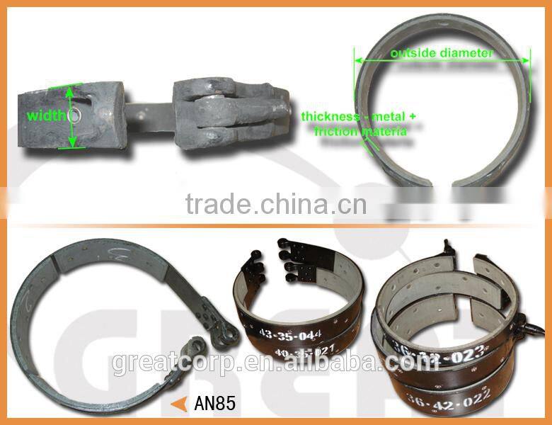 Brake system parts brake band for UTB tractor AK97