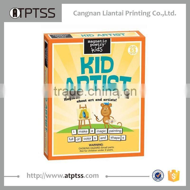 Novelty creative magnetic poetry kit kids kit