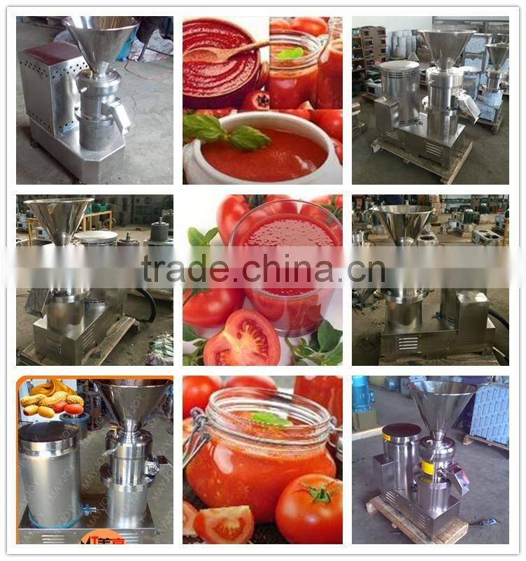 Mayjoy wholesale professional cocoa bean grinding machine with best price/peanut butter colloid mill