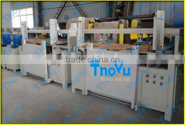 Two Heads Nailed Wood Pallet Groover Machine to Make Stringer of Pallets(SMS:0086-15890650503)