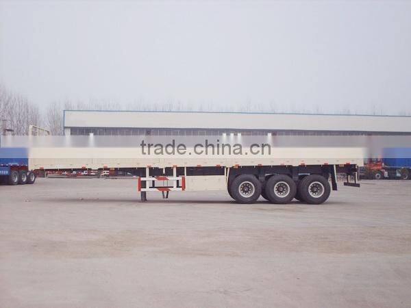 low price 24 tons drop side semi trailer