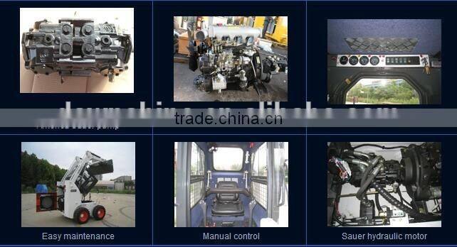 60hp Mini Skid Steer Loader China 800F - Hot Small Skid Steer Loader for Sale Skid Steer