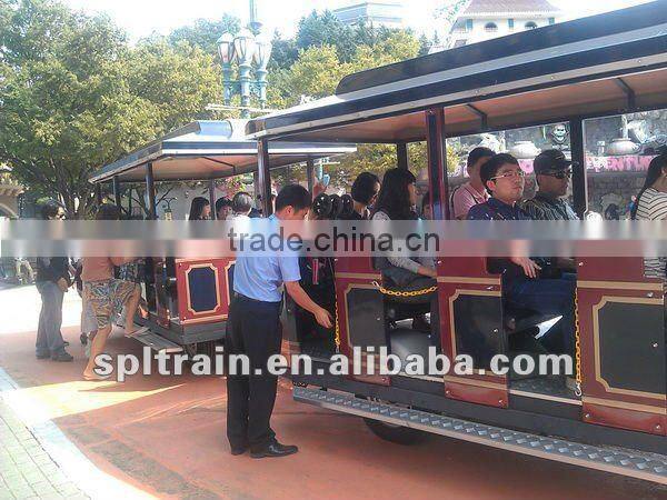 62seats Passenger Train for tourists transportation