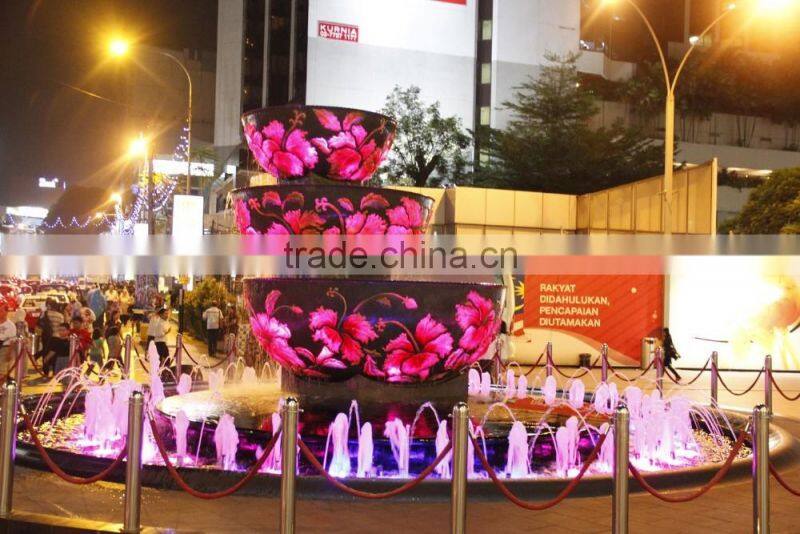 Beautiful ceramic water fountain