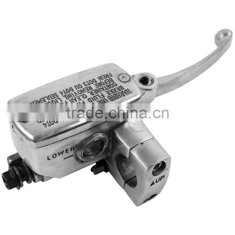 For HONDA STEED shadow VT750 Polishing 24mm Front Brake Master Cylinder Reservoir Lever