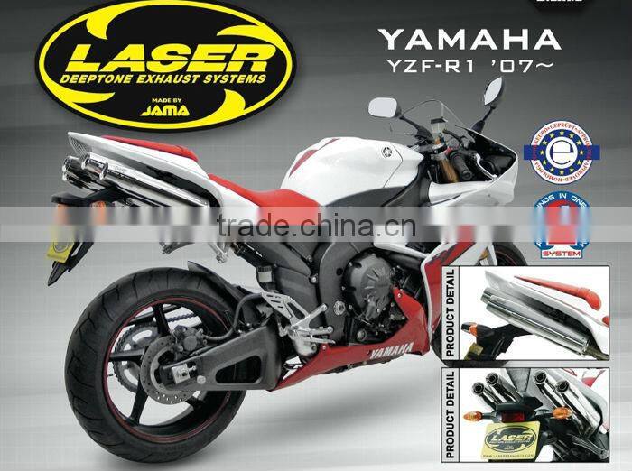 For Yamaha YZF R1 2007-2008 Motorcycle Exhaust Pipe LASER "X-treme" Exhaust system