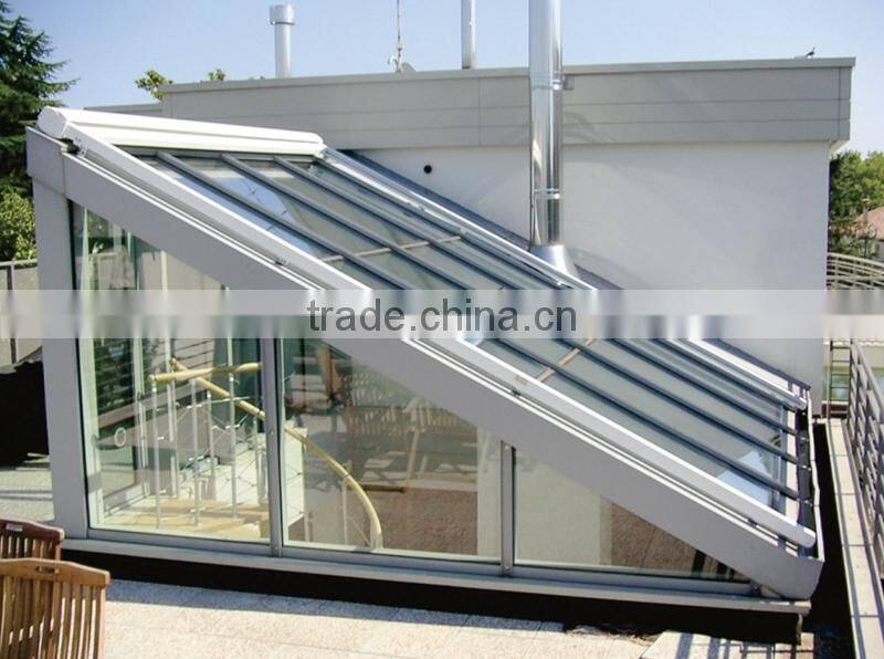 Aluminium Awning Shade for Outdoor Tempered Glass Greenhouse & Sun Room Roof