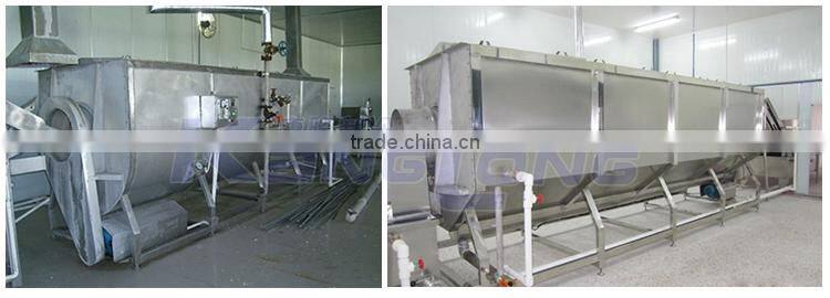 High Quality Vegetable Spiral Type Blancher