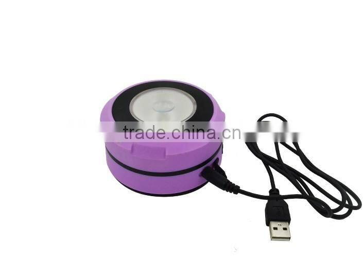 plastic camping light handcrank camping light 1W LED Mini Telescopic Camping Lantern/Flashlight