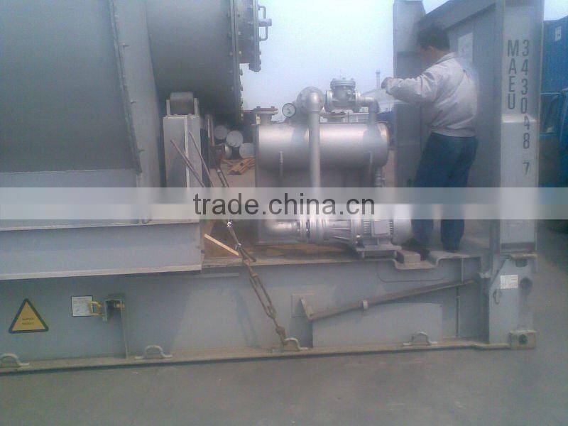 Heat tyre make oil output from Waste tire