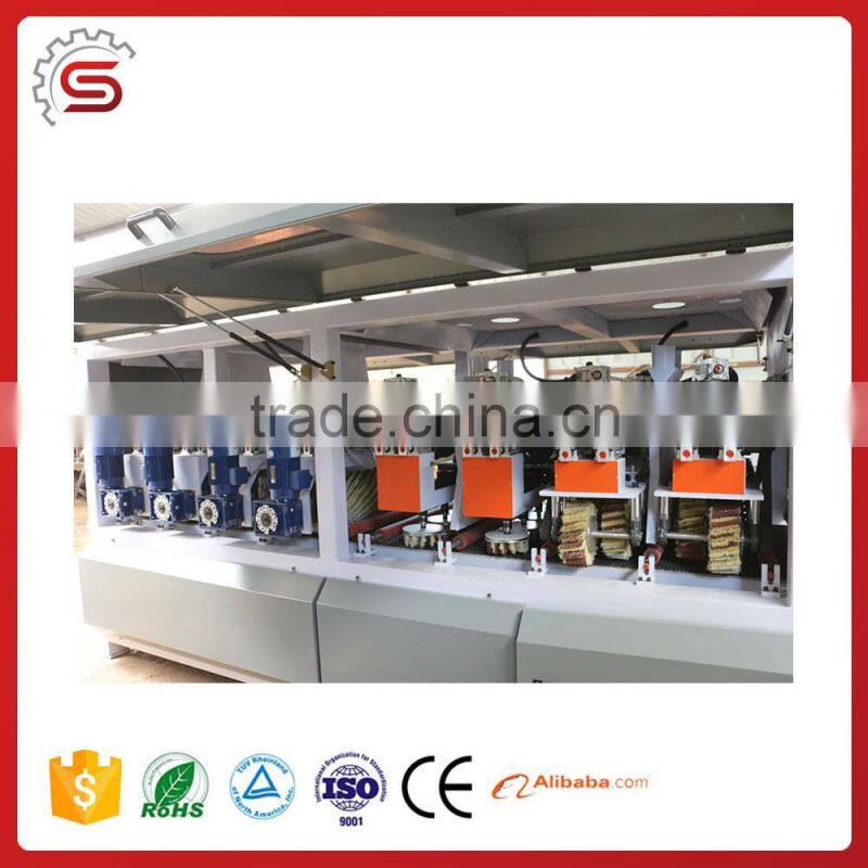 Heavy Duty High Performance 8 Roller Powerful Drum Sanding Machine for Polishing Doors