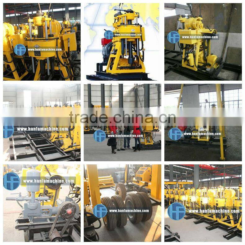 Sell like hot cakes in Africa!HF-7rotary core drilling machine