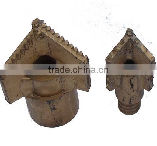 Three wings drag bits tungsten carbide drag bit