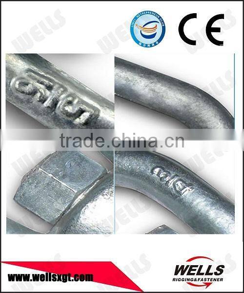 G401 Hot Dip Galvanized Carbon Steel Chain Swivel