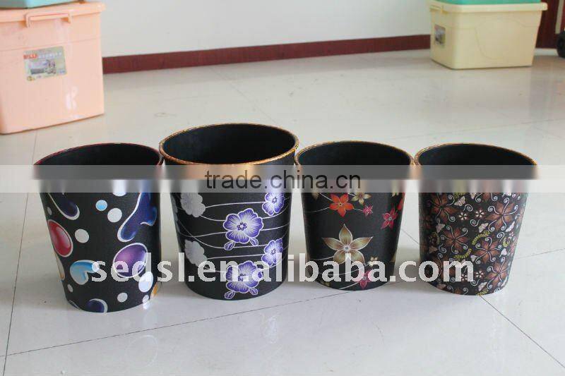 cheap trash bin,plastic trash bin,round trash bin