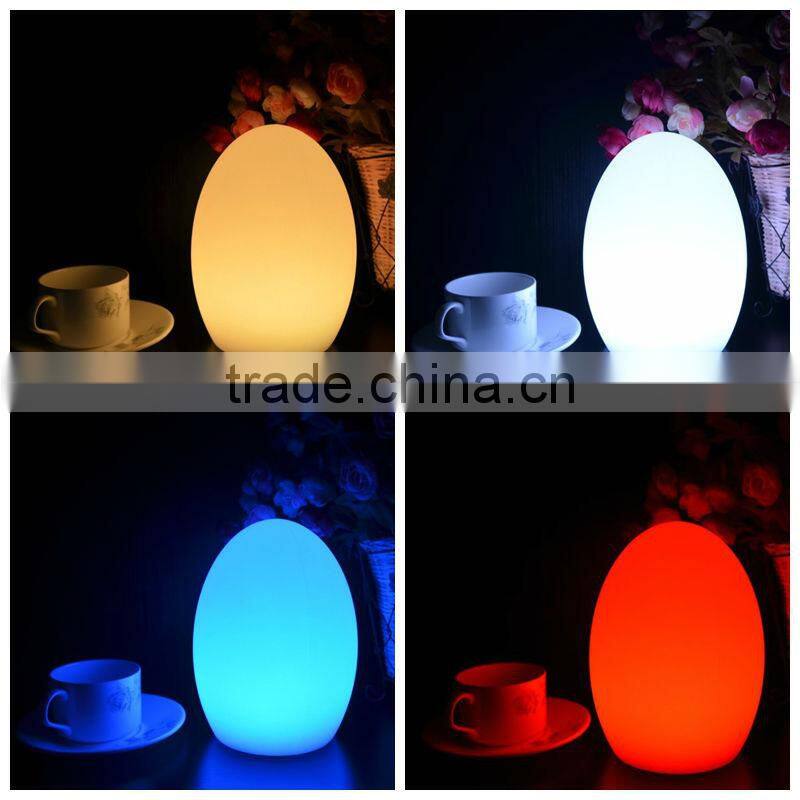 Hot sale decorative unbreakable multi color changing Disco Table Lamp