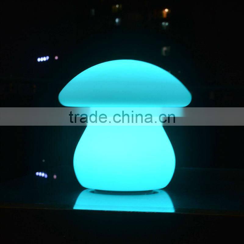 modernism mushroom plastic table lamp made in China