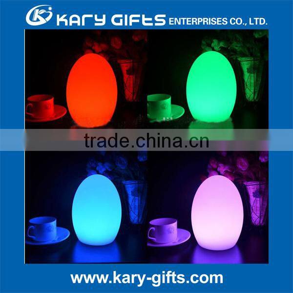 Battery operated glowing table lamps LED bedroom night light lamp