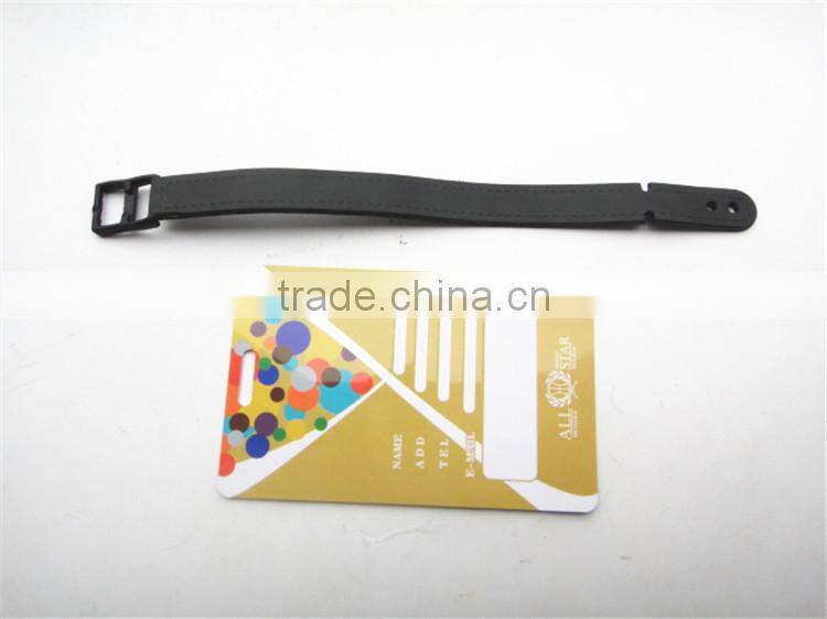 PVC Luggage Tags Cards with Full Printing