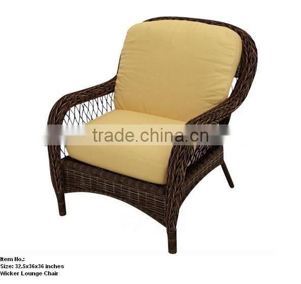 Mocha Round Wicker end table for sales