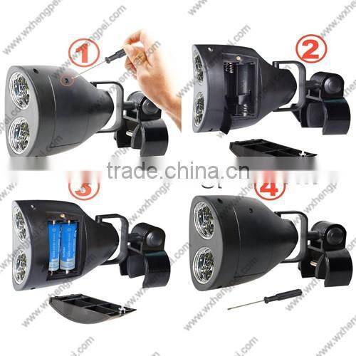 dimmable & 360 degree rotation hand-mounted LED BBQ grill light for cooking/camping/bike