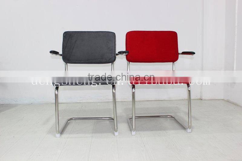 modern home furniture dining chair cheap armchairs in fabric and stainless steel BY2908A