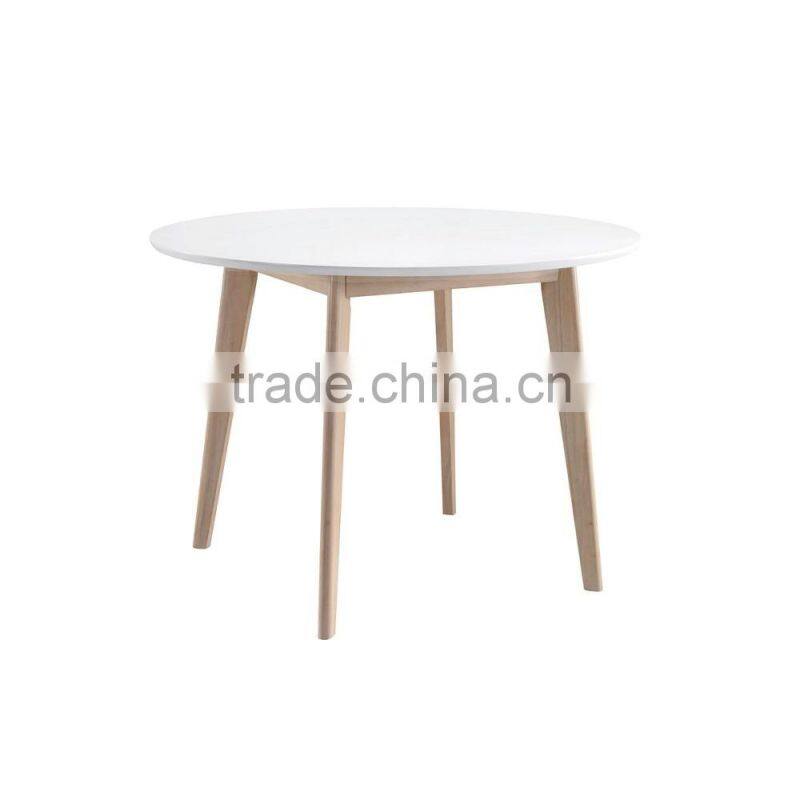 2015 Modern design round table dining set used wooden teak patio furniture