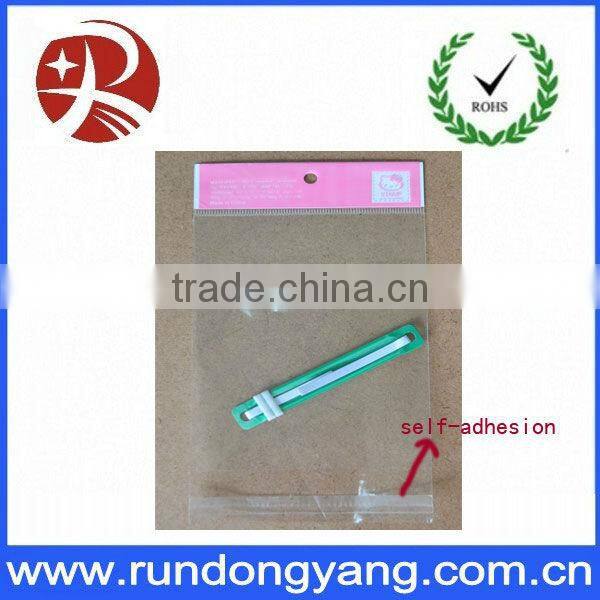 header plastic bag for small gift