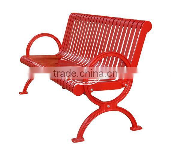 Arlau Cast Aluminum Furniture For Hotel,Oem Custom Metal Bench,Iron Benches Seat
