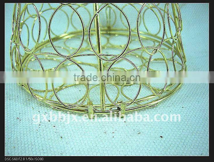 Gold iron wire decorative small ice cream craft