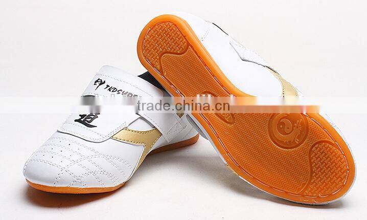 OEM logo direct manufacturer supply good quality white shoes for taekwondo karate
