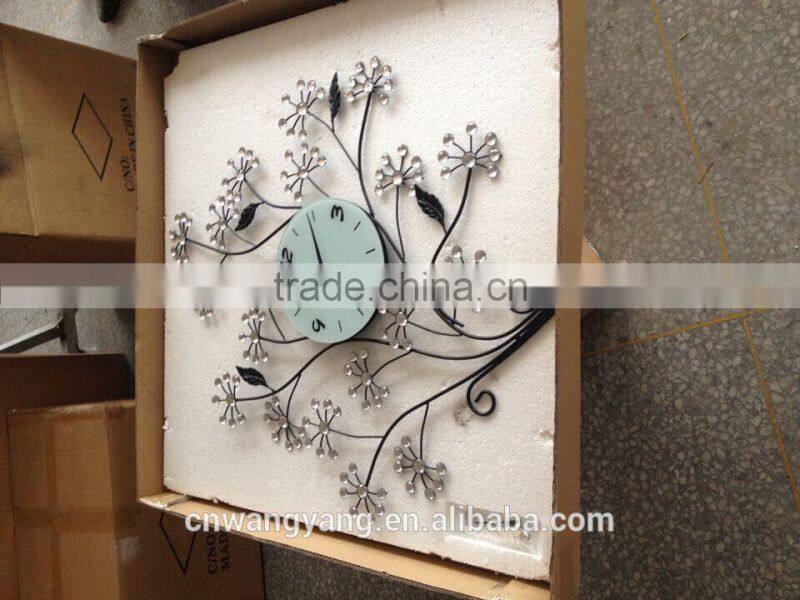 2014yiwu factory sale decorative wall clock