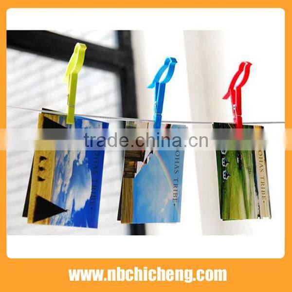Portable Bird shape Plastic Clip for Bag