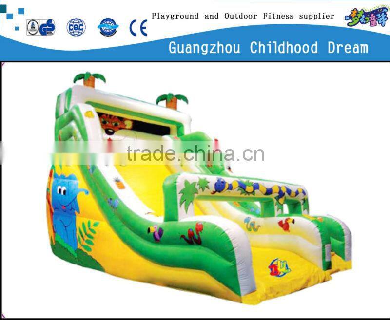 (HD-9601)jungle gym commercial inflatable slide/ outdoor commercial inflatable slide/ commercial inflatable slide