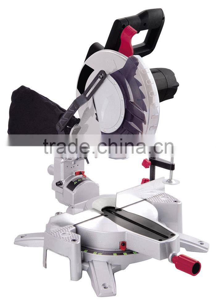 Best Selling 255mm 10" 1800W Portable Compound Miter Saw Electric Aluminium Cutting Cut Off Saw