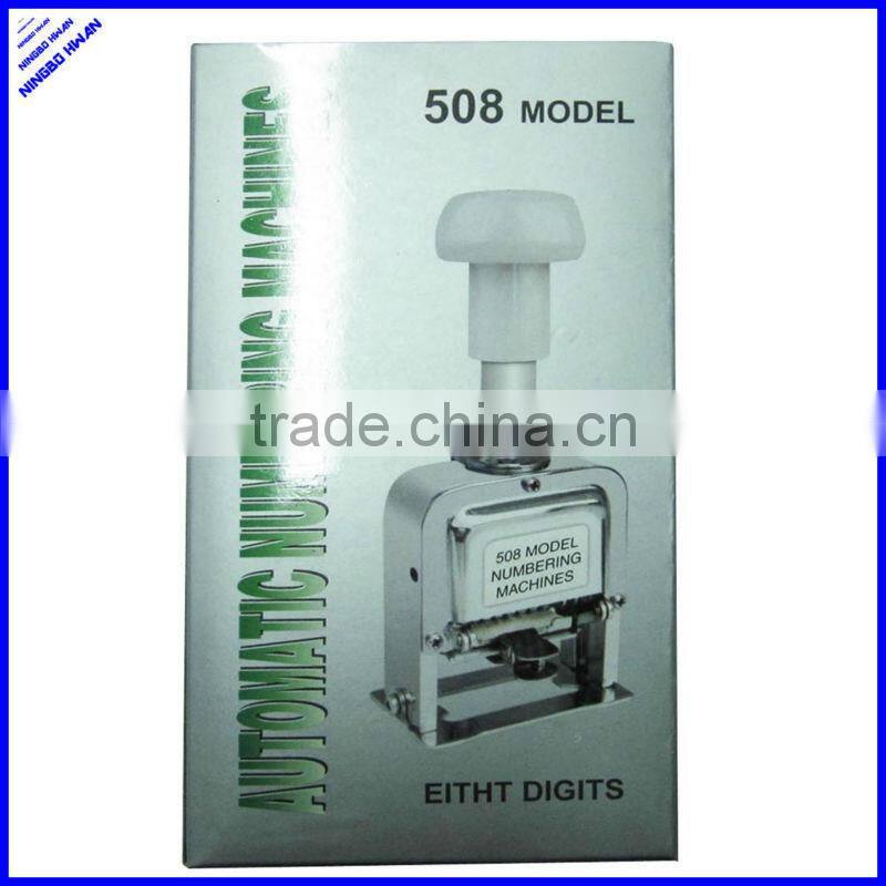 office metal 8 digital numbering machine