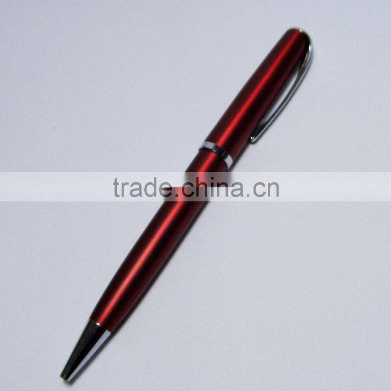 Promotional aluminium gift box metal pen set