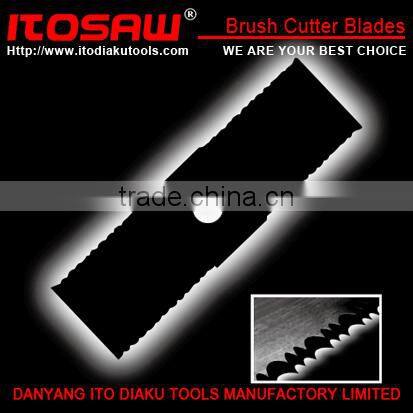 ITO-B-25 Mower blade for Brush cutter blade SK-5 material with tooth size from 230mm to 600mm, thickness from 1.0mm to 3.0mm